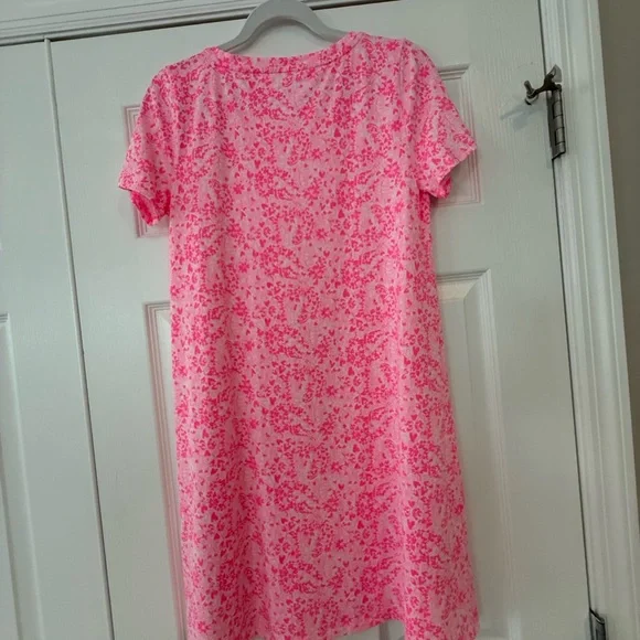 Lilly Pulitzer pink Floral Dress - Picture 2 of 4